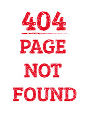 Bildsymbol Fehlerseite (404) - Seite nicht gefunden